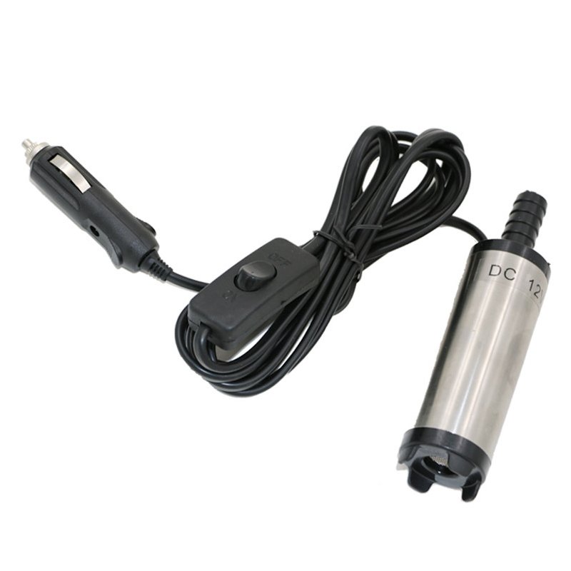12V DC Fuel Water Oil Car Camping Fishing Submersible Transfer Pump