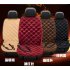 12V Heating Car Seat Cover Front Seat Cushion Plush Heater Winter Warmer Control Electric Heating Protector Pad Love beige Two Seats