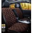 12V Heating Car Seat Cover Front Seat Cushion Plush Heater Winter Warmer Control Electric Heating Protector Pad Love Coffee Two Seats