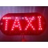 12V Taxi Cab Windscreen Windshield Sign LED Light Lamp Bulb with Suction Disc Cigarette lighter Red