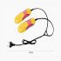 12W 1 Pair Shoe Dryer Portable Energy Saving Fast Heating Foot Protector White