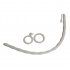 12inch Male Silicone Catheter Block Rods Urethra Bladder Stimulation Plug Men Sex Masturbation Strap On Hollow Urethral Dilator Sound Stretcher