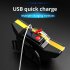 12led Headlamp Waterproof Rechargeable Head mounted Flashlight Torch Outdoor Night Fishing Headlight gold