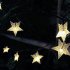 12m 100led Solar Star String Lights 8 Modes Twinkle Fairy Light for Outdoor Gardens Lawn Patio Decor Cold White