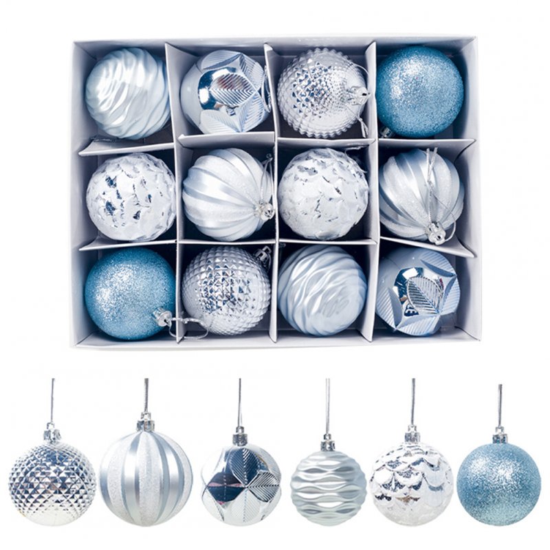 Wholesale 12pcs Christmas Ball 6cm Christmas Tree Ball Decor Bauble