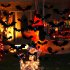 12pcs Halloween Luminous Bat Stickers Reusable Waterproof Wall Decor For Home Decor indoor Party Decorations as shown