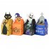 12pcs Halloween Paper Treat Boxes Trick or treat Gift Bags For Candy Cookie Chocolate Donuts Cakes 3pcs each Style