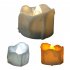 12pcs LED Candle Light Flameless Dropless Battery Powered Electric Candles Lamp For Birthday Wedding Christmas Decor Warm white