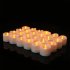 12pcs LED Electronic Candles Lights With Timing Function Flameless Dropless Flickering Tea Lights For Home Party Halloween Xmas Decor cold white flash