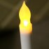 12pcs Led Electronic Candle Lights Flameless Decorative Lamp For Wedding Birthday Christmas Party Accessories yellow flashing Short 2 x 11 5cm