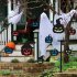 12pcs Reusable Luminous Pumpkin Wall Sticker For Halloween Party Refrigerator Door Mailbox Decor as shown