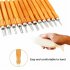 12pcs Wood Carving Chisel Set For Woodworking Wood Carving Knife Set Hand Tool Kit For Carpenter Craftsman Gifts 12cps