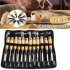 12pcs Wooden Carving Hand Tool Set Professional Woodworking Tools With Storage Bag For Sculptor Carpenter Artist 12pcs set