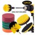 12pcs set Power Scrubber Cleaning Kit  Drill Brush Scrubbing Pad For Carpet Tile Grout Cleaning 12pcs