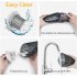 12v 120w 7000pa Wired Dry wet Handheld Vacuum Cleaner Cigarette Lighter Powerful Suction Vacuum Cleaner gray wired