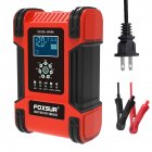 12v 24v 12a 6a Automatic Smart Battery Charger 7 stage Car Battery Charger U S  Plug