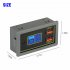 12v 24v Dual Usb Led Digital Display Car Automotive Voltmeter Battery Monitor Support 3 Type Battery Usb Fast Charging As Shown