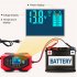 12v 24v Full Automatic Car Battery Charger Lithium Battery Charging Repair Adapter for Lead acid Batteries EU Plug