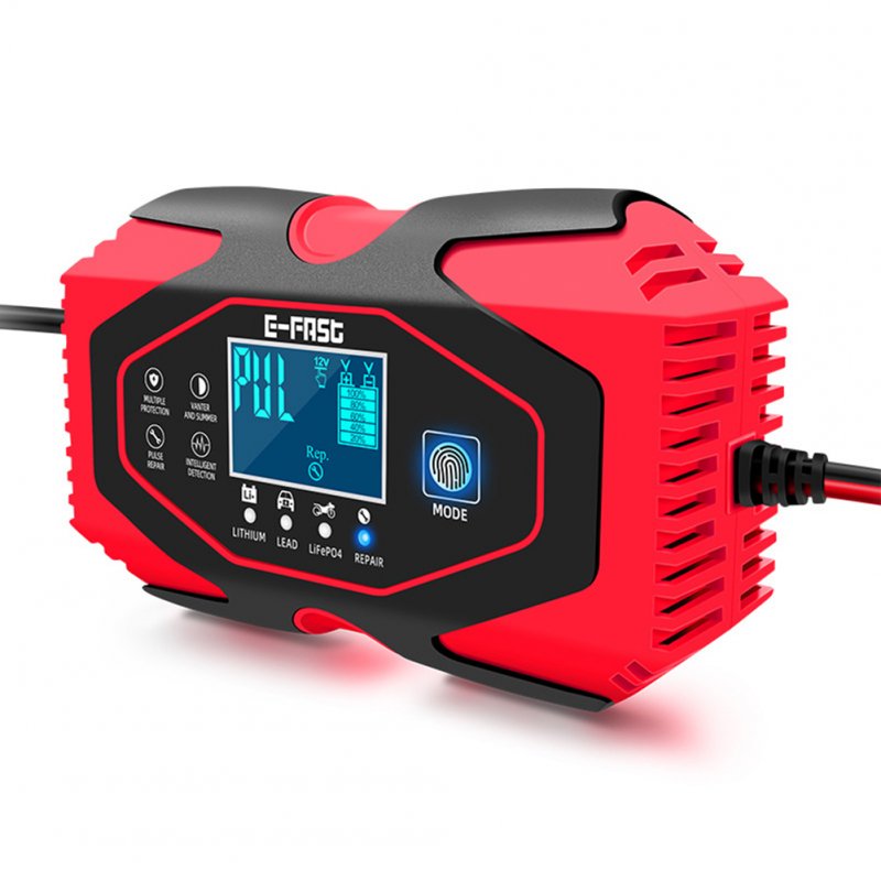 12v 24v Full Automatic Car Battery Charger Battery Charging Repair Adapter