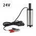 12v Dc Electric Submersible Pump Fuel Transfer Pump Stainless Steel Shell 33l min for Pumping Oil Water