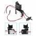 12v Lithium Battery Rechargeable Electric Drill Button Switch With Small Light Reversible Speed Regulation DC Power Tool Switch black