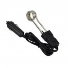12v Portable Car Fast  Heating Copper Heating Tubes One-piece Design With Comfortable Handle Special Wire Universal Fast Heating black
