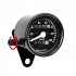 12v Universal Motorcycle Odometer Speedometer With Backlight Retro Pointer Tachometer Kmometer Modified Parts as picture show