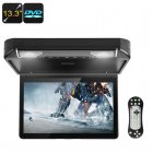 13 3 Inch Car DVD Player allows you to watch movies and play 32 bit games in stunning HD resolution  