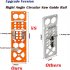 13 4 Inch Right Angle Circular Saw Guide  Track Saw Square Guide With Hollow Design  Standard Right Angle  Rust proof  Compatible With Festool   Makita Rails an