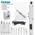 13 In 1 Electric Screwdriver Drill Kit Mini Multifunction Cordless Rechargeable Power Tool With Drill 13pcs set