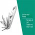 13 In 1 Keychain Mini Wrench Multi Function Adjustable Wrench Portable Screwdriver 13 Bits Knife Stainless Steel Outdoor Home DIY Hand Tools 13 in 1