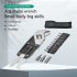 13 In 1 Mini Wrench Multi Function Adjustable Wrench Portable Screwdriver 13 Bits Knife Stainless Steel Outdoor Home DIY Hand Tools Wrench   batching   Oxford b