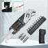 13 In 1 Mini Wrench Multi Function Adjustable Wrench Portable Screwdriver 13 Bits Knife Stainless Steel Outdoor Home DIY Hand Tools Wrench   batching   Oxford b