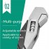 13 In 1 Mini Wrench Multi Function Adjustable Wrench Portable Screwdriver 13 Bits Knife Stainless Steel Outdoor Home DIY Hand Tools Wrench   batching   Oxford b