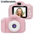 13 Million Pixel Kids Digital Video Camera Mini Rechargeable Toddler Smart Camcorder X2s Upgrade Version pink