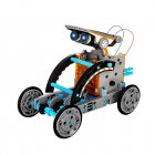 13-in-1 Science Solar Robot Kit For Kids STEM DIY Solar Powered Building Blocks Educational Toys For Boys Girls grey