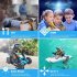 13 in 1 Science Solar Robot Kit For Kids STEM DIY Solar Powered Building Blocks Educational Toys For Boys Girls grey
