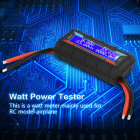 130AMP Watt Meter Solar Wind Power Analyzer LCD Electricity Monitor Volt Tester Black 
