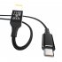 135w Pd Fast Charging Adapter Type c To Square Port Charger Cord Portable Notebook Computer Charging Cable 2 meters black