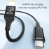 135w Pd Fast Charging Adapter Type c To Square Port Charger Cord Portable Notebook Computer Charging Cable 2 meters black