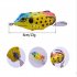 13G Paillette Simulate Frog Bait Fishing Lures Artificial Bait Tackle Accessories Yellow Back White Body C