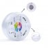 13LEDs Submersible Light Remote Controlled RGB Underwater Night Lamp with Suction Cup 7CM diameter 1 with 1 infrared remote control