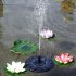 13cm 16cm Solar Fountain With 6 Nozzle Fast Starting High Efficiency Solar Power Bird Bath Fountain Pump 16CM epoxy board