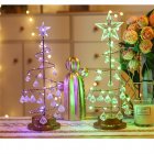 13inch 27 LEDs Crystal Christmas Tree Lamp High Brightness Energy-saving Battery Operated Night Light For Home Party Wedding colorful