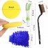 13pcs Detailing  Brush Set For Auto Detailing Cleaning Car Motorcycle Interior  Exterior leather  Air Vents 13 piece set