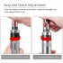 13pcs Impact Screwdriver Bit Set Hammer Screwdriver With Detachable Head Non slip Adjustable Handle Wear resistant Hammer Impact Screwdriver Impact screwdriver 