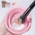 13pcs Makeup Brushes Kit With Wood Handle Foundation Eyeshadow Brush Makeup Sponge Set Beauty Tools With Storage Bag Cyan  8 Makeup Spong