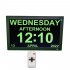 14 1 inch Electronic Clock Smart Photo Frame 1366 X 768 Digital Picture Frame Alarm Bell for Elderly US Plug