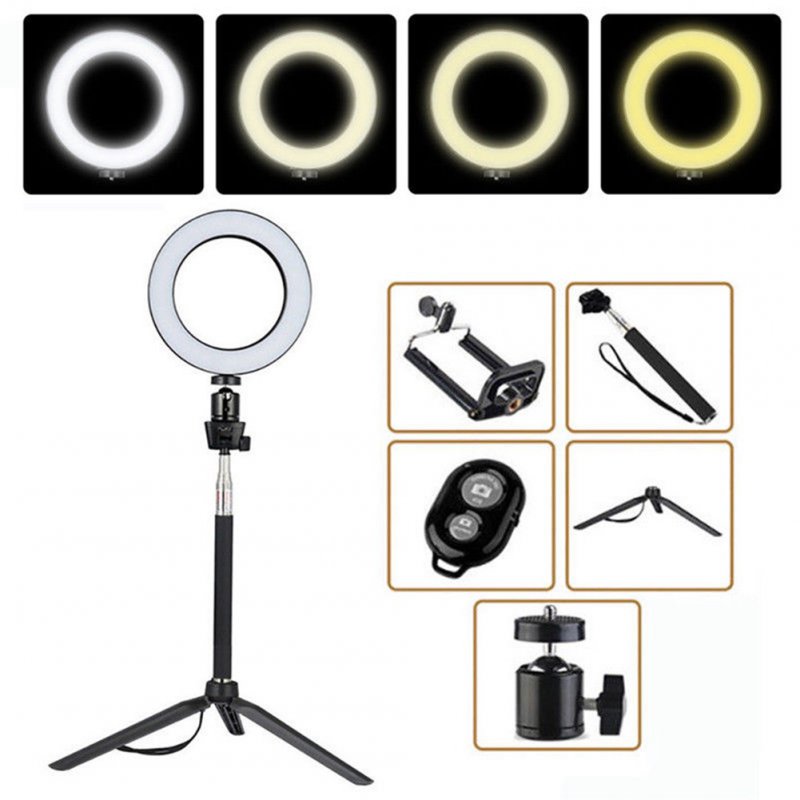 LED Ring Light Selfie Light Lamp Photo Camera