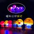 14 Coils LED Dolls Car Shaking Head Emoji Wobble Head Toys Spring Nod Dolls Car Decoration 9